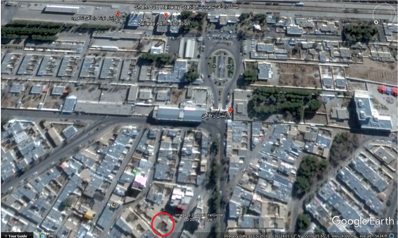 زمین دو نبش شاهرود